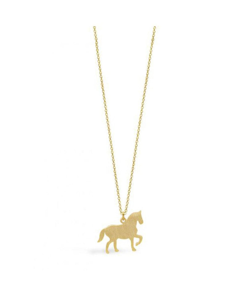 Mini Coquine Nature Horse Golden Necklace