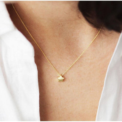 Mini Coquine Star Golden Necklace - Studio Play