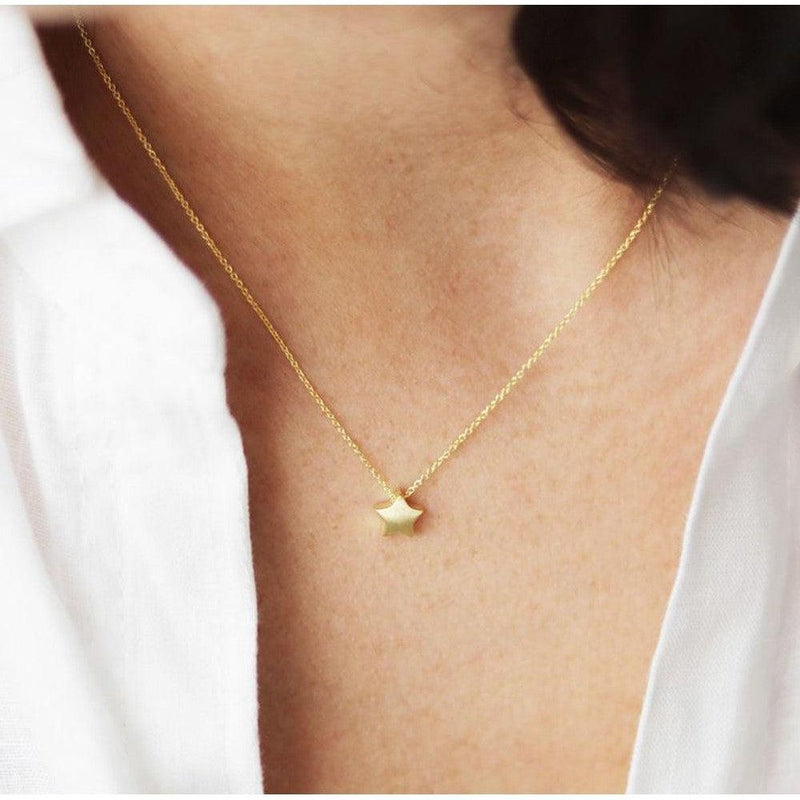 Mini Coquine Star Golden Necklace - Studio Play