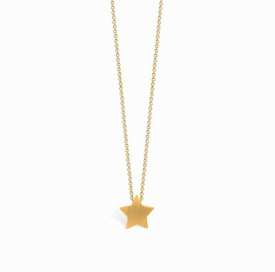 Mini Coquine Star Golden Necklace