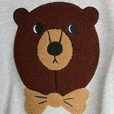 Mini Rodini Baby Bear Chenille Sweatshirt - Studio Play