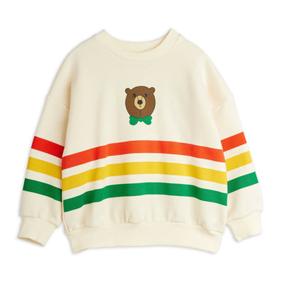 Mini Rodini Baby Bear Stripe Sweatshirt - Studio Play