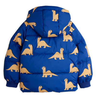 Mini Rodini Baby Dino Aop Hooded Puffer - Studio Play