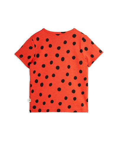 Mini Rodini Baby Dots aop ss Tee