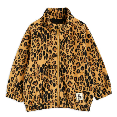 Mini Rodini Baby Leopard Fleece Jacket - Studio Play