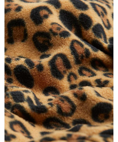 Mini Rodini Baby Leopard Fleece Onesie