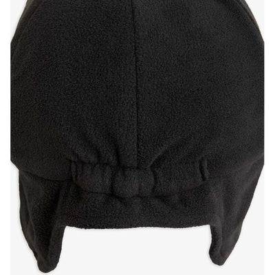 Mini Rodini Baby Microfleece cap Black - Studio Play