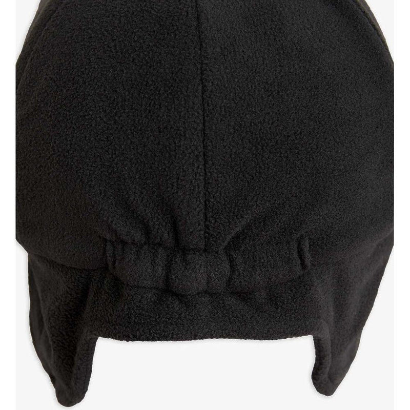 Mini Rodini Baby Microfleece cap Black - Studio Play