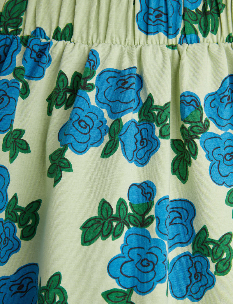 Mini Rodini Blue Roses aop Skirt