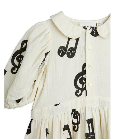 Mini Rodini Note aop Muslin Dress Dress