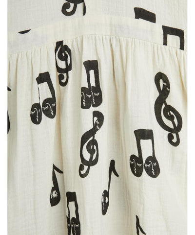 Mini Rodini Note aop Muslin Dress Dress