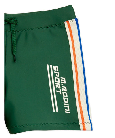 Mini Rodini Sport Swim Shorts Green