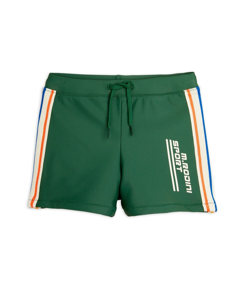 Mini Rodini Sport Swim Shorts Green