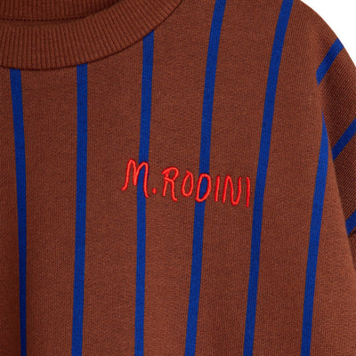 Mini Rodini Vertical Stripe Aop Sweatshirt