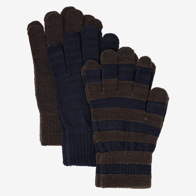 Minymo Magic Gloves Knit 3 - Pack Parisean Night - Studio Play