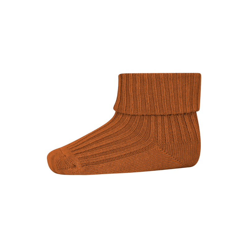 Mp Denmark Cotton Rib Baby Socks Meerkat 44 - Studio Play