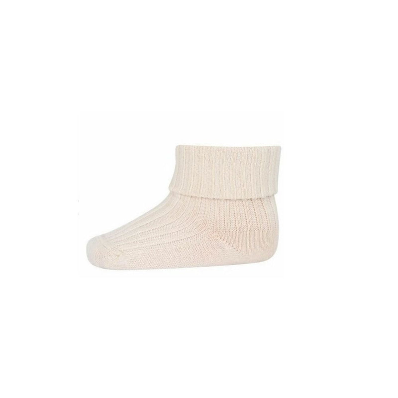 Mp Denmark Cotton Rib Baby Socks Moonstone 4109 - Studio Play