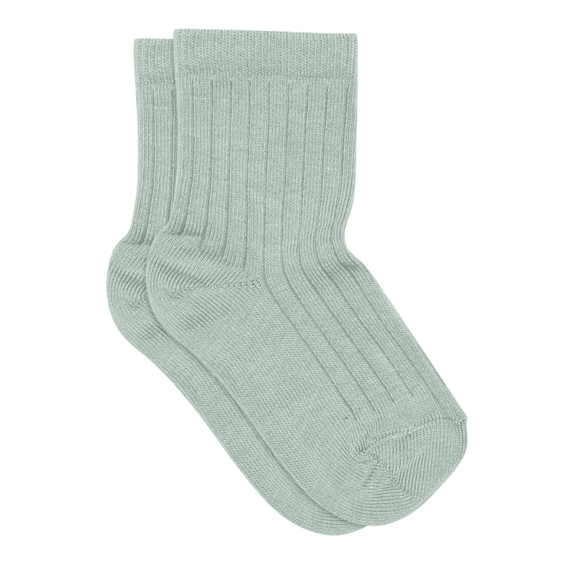 Mp Denmark Cotton Rib Socks Gray Mist 4082 - Studio Play