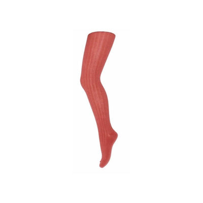 Mp Denmark Cotton Rib Tights Color 831 Canyon Rose - Studio Play