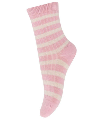 Mp Denmark Eli Socks color 4150 Silver Pink