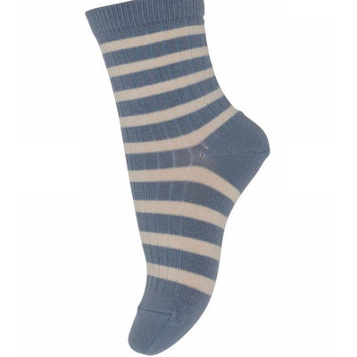 Mp Denmark Eli Socks color 4222 stone Blue - Studio Play