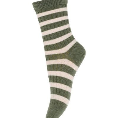 Mp Denmark Elis Socks Olivine 1235