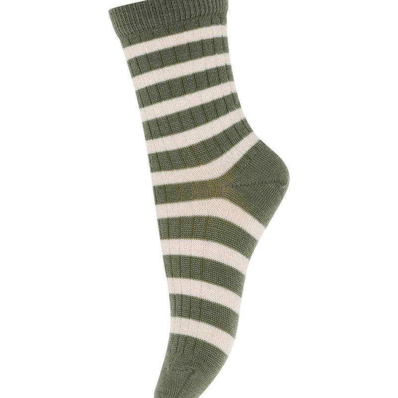 Mp Denmark Elis Socks Olivine 1235