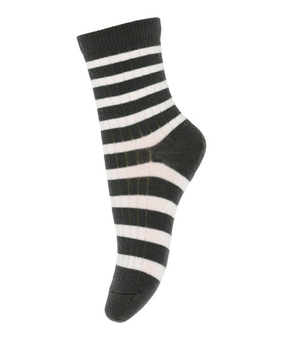 Mp Denmark Elis Socks Wool Ivy Green