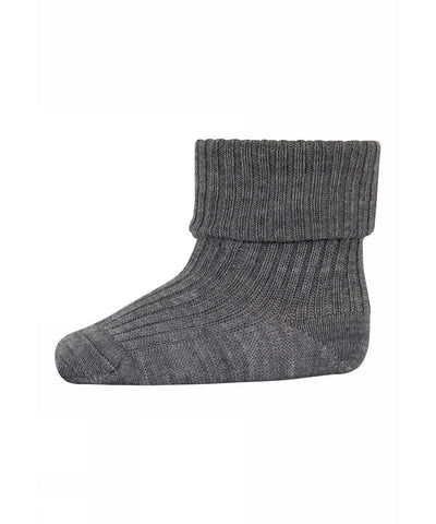 Mp Denmark Hilde Baby Socks 59057 Grey Melange 491