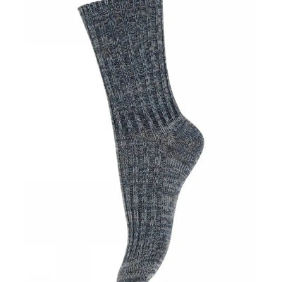Mp Denmark Noa Socks 59047 Navy 807 - Studio Play
