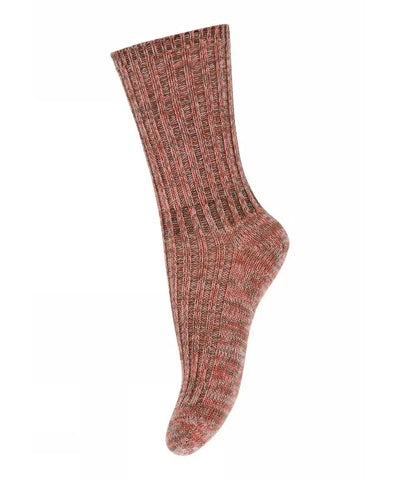 Mp Denmark Noa Socks 59047 Rustic Clay 4194