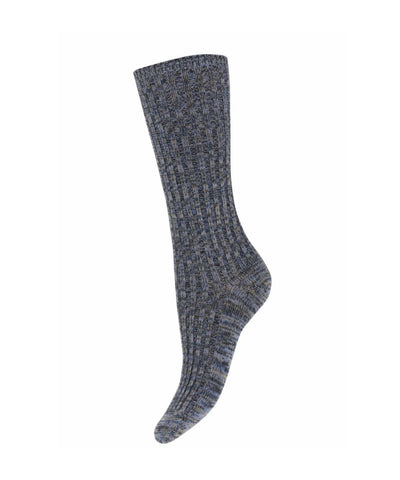 Mp Denmark Noa Socks Stone Blue 4222