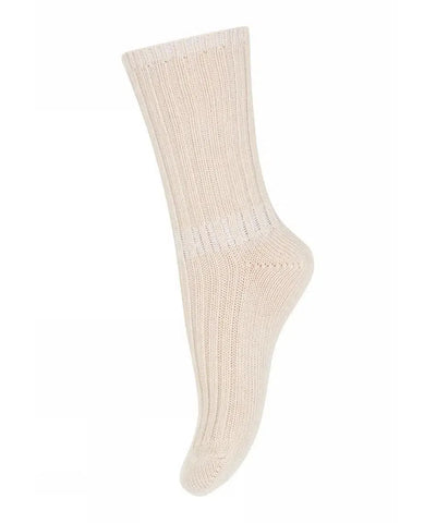 Mp Denmark Quinn Socks 59055 Ecru 4109