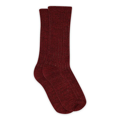 Mp Denmark Quinn Socks Wine Red 1451