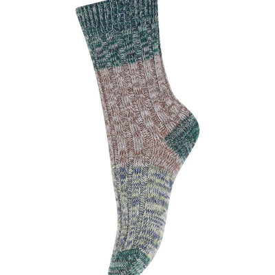 Mp Denmark Re-Stock Socks Grey Melange 491