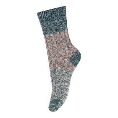 Mp Denmark Re - Stock Socks Grey Melange 491 - Studio Play
