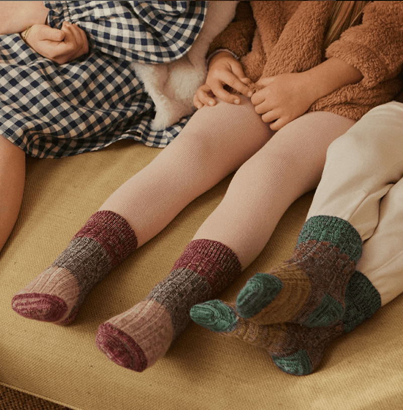 Mp Denmark Re - Stock Socks Pink Rose 4160 - Studio Play