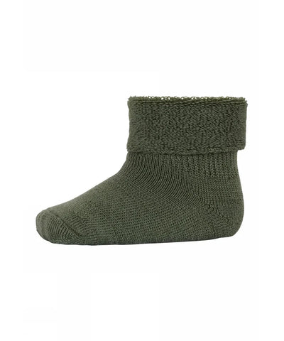 Mp Denmark Wool Baby Socks 722 Olivine 1235