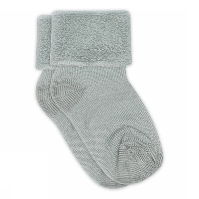 Mp Denmark Wool Baby Socks Gray mist
