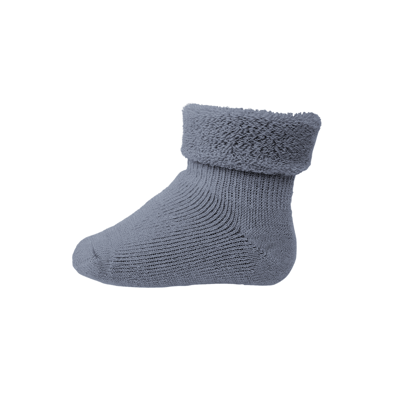 Mp Denmark Wool Baby Socks Stone Blue 4222 - Studio Play