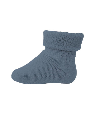 Mp Denmark Wool Baby Socks Stone Blue 4222