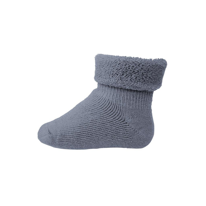 Mp Denmark Wool Baby Socks Stone Blue 4222