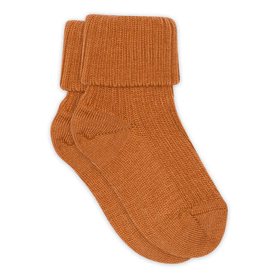 Mp Denmark Wool Rib Baby Socks Meerkat 44