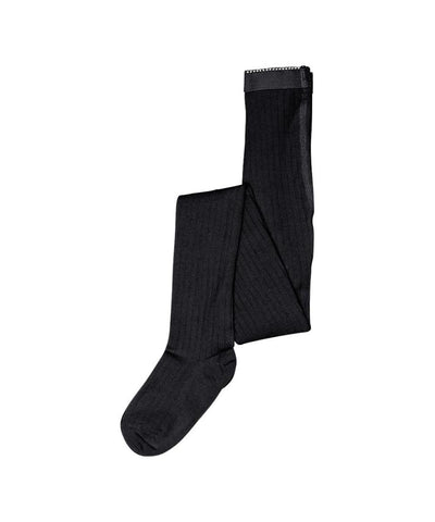 Mp Denmark Wool Rib Tights 128 Black 8