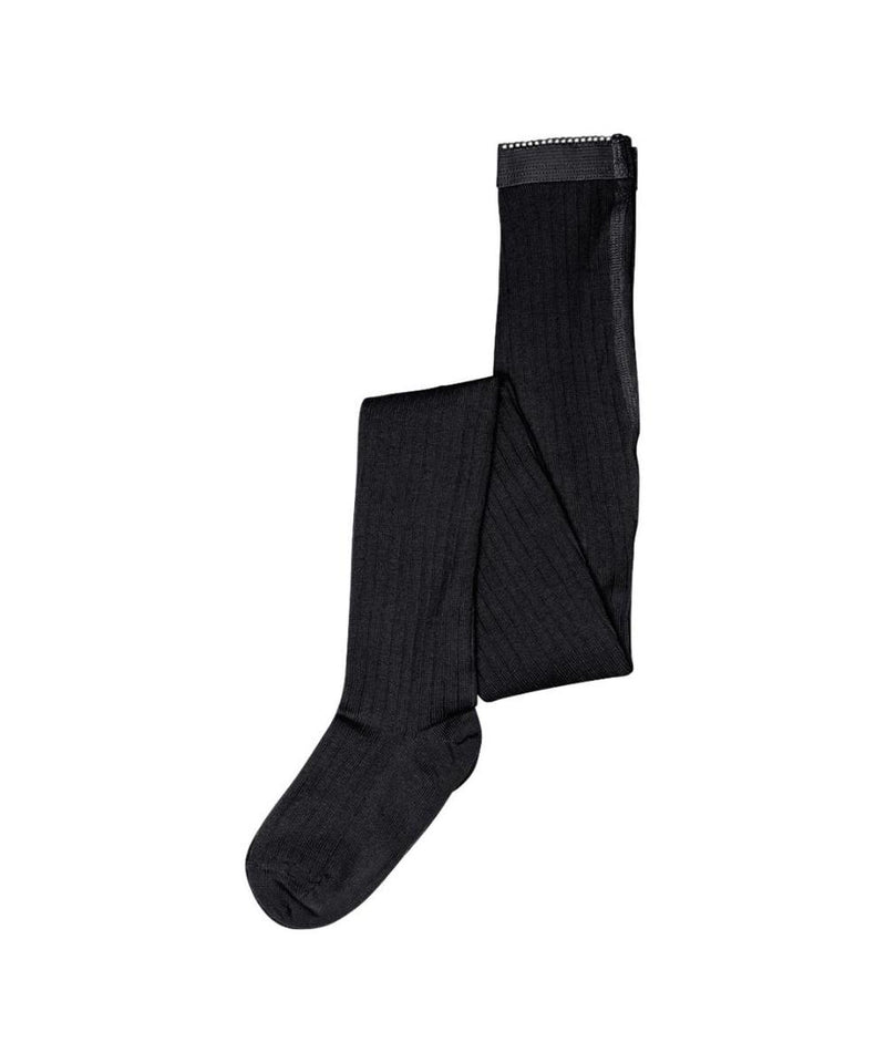 Mp Denmark Wool Rib Tights 128 Black 8