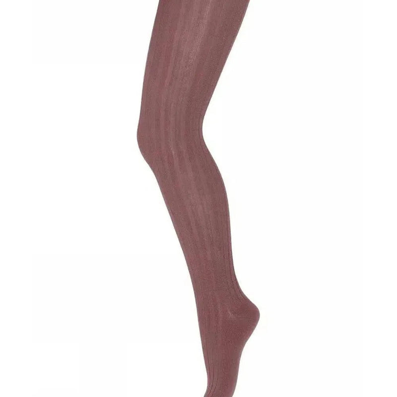 Mp Denmark Wool Rib Tights 128 Hot Chocolate 37 - Studio Play