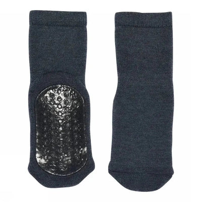 Mp Denmark Wool Socks Anti - slip 7951 Dark Denim Melange 498 - Studio Play