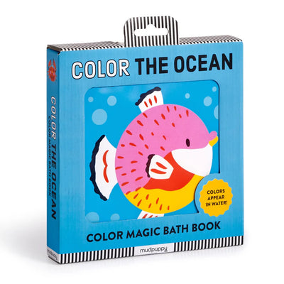 Mudpuppy Bath Book Color The Ocean