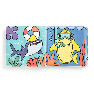 Mudpuppy Bath Book Shark Splash