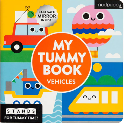 Mudpuppy My Tummy Book Vehicles
